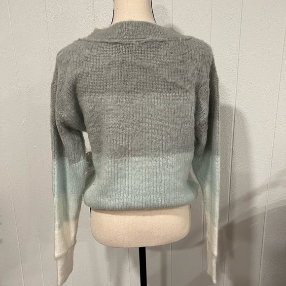 Free People Autumn Sky Cloud block out wool sweater - Picture 2 of 12